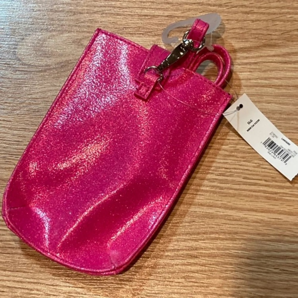 NWT No Boundaries cell‎ phone wallet lanyard